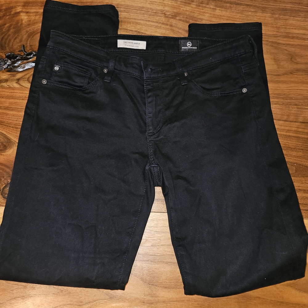 AG Adriano Goldschmied Men's Black Skinny Jeans